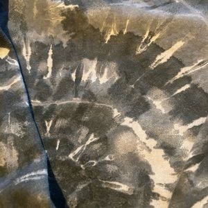 Tye dye green sweatshirt